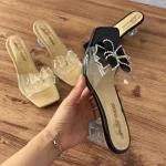 پاشنه شیشه ای پاپیونی - تصویر 6