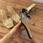 پاشنه شیشه ای پاپیونی - تصویر 2