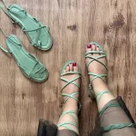 صندل رومی تخت ساده - تصویر 7