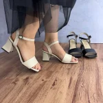 کفش پاشنه سگکدار آرزو - تصویر 4