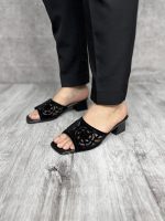 صندل زنانه پاشنه مدل تمنا - تصویر 3
