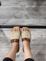 صندل لژدار شیدا مرواریدی - تصویر 5
